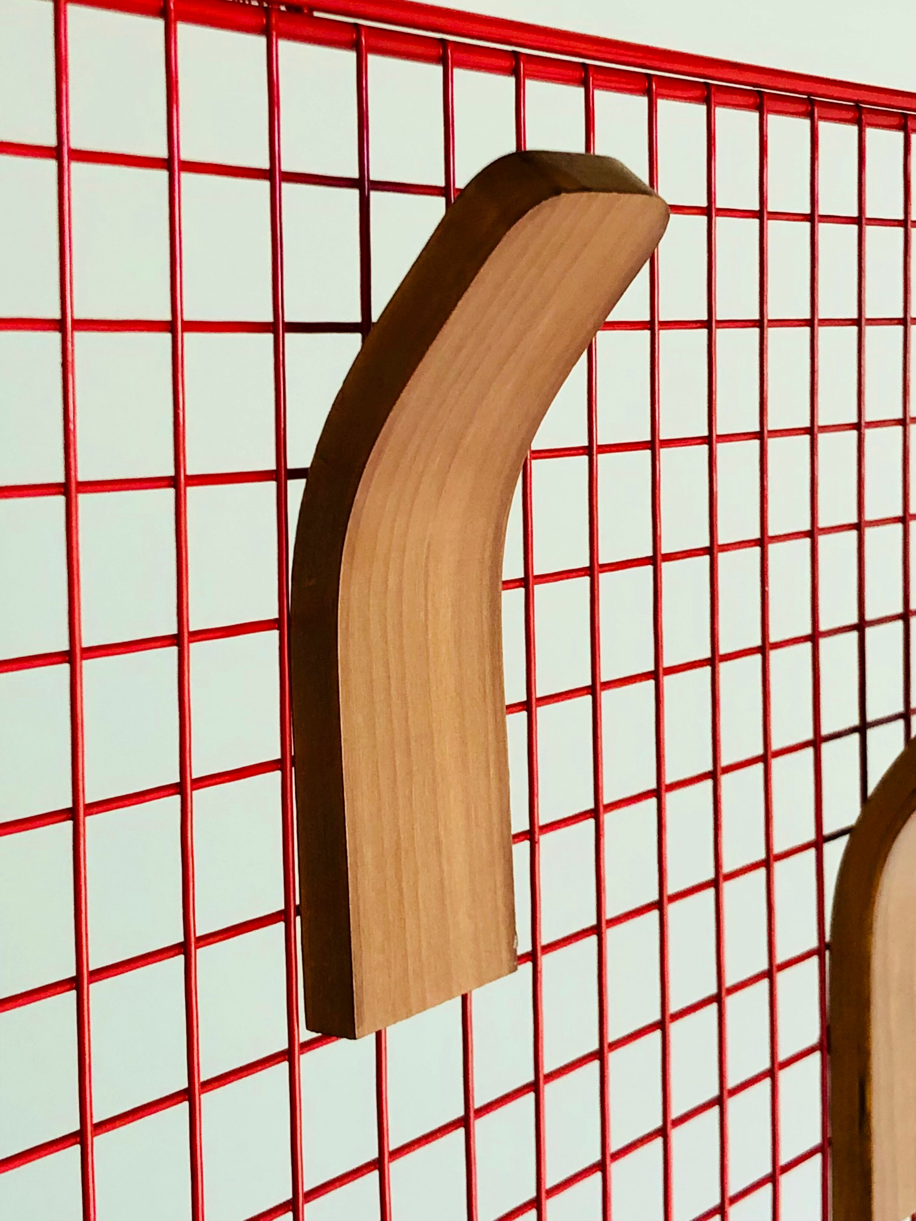 Coat rack grid on foot, Italy 80s