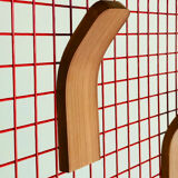 Coat rack grid on foot, Italy 80s