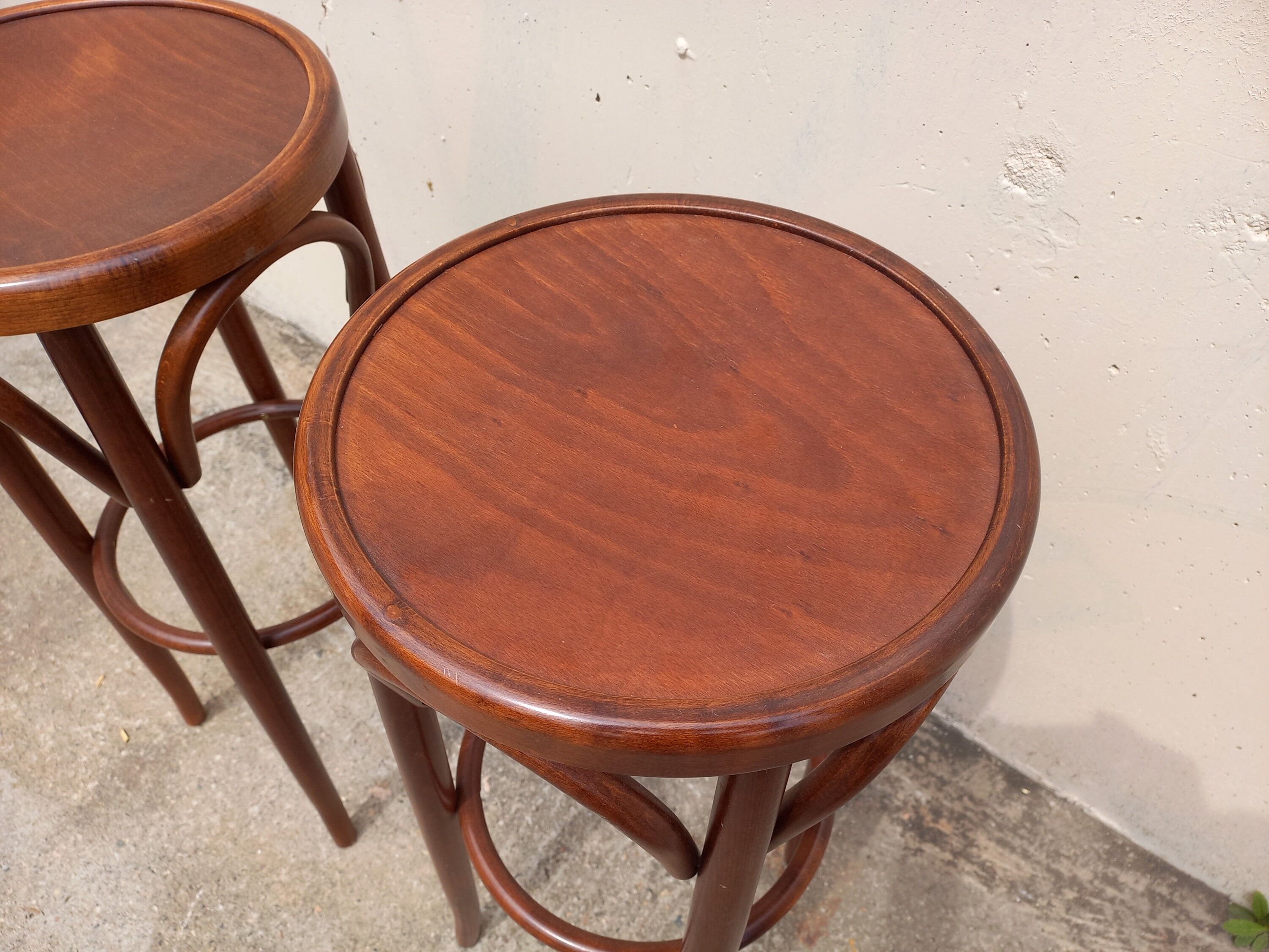 Paire de tabourets de bar