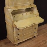 Venetian lacquered and painted trumeau