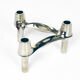 1970s modern modular candlestick designed by W. Stoff & H. Nagel, Germany