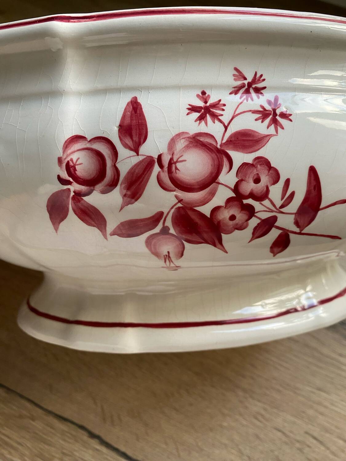 Niderviller porcelain soup tureen