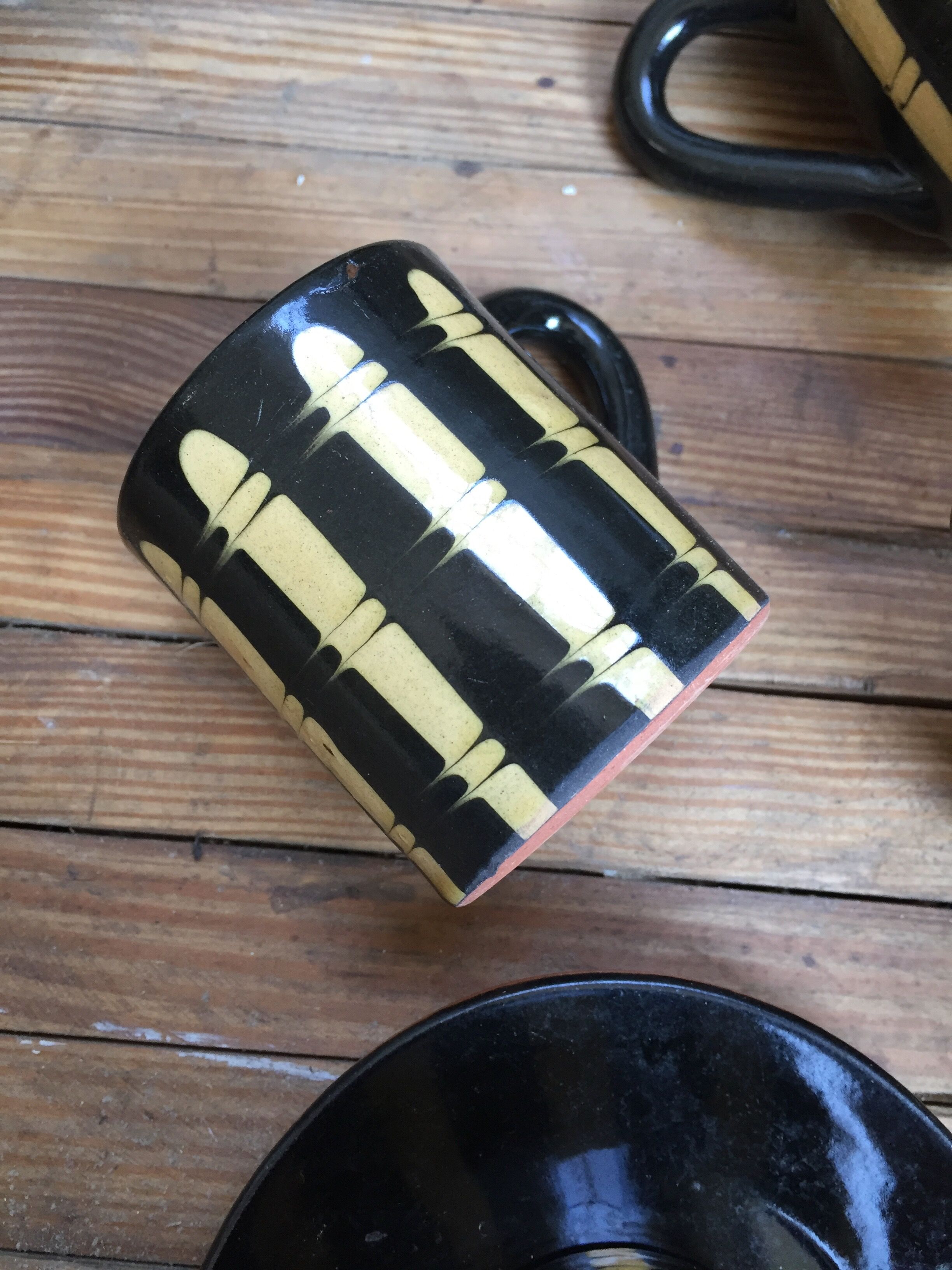 Coffee service in ceramic Bulgaria 70s