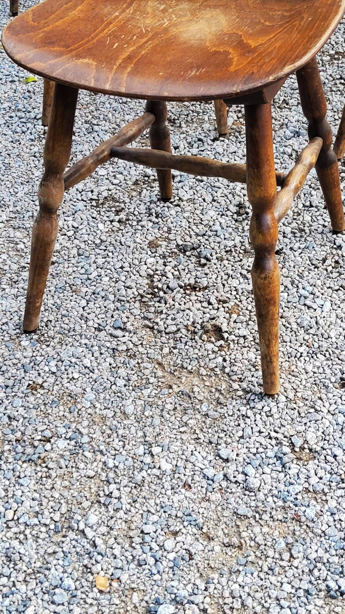 Set de 6 chaises de bistrot Baumann vintage des années 60
