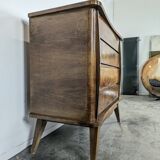 Reconstruction period mahogany commode