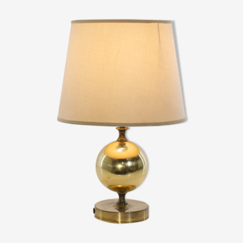 Brass lamp sphere design 1960