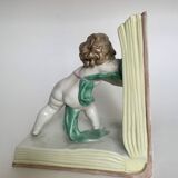 Porcelain Bookend  Scheibe-Alsbach, Germany