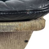 Fauteuil Vintage en Cuir par Söderberg, Suède 1970s