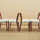 Set of six teak chairs, Danish design, 1960s, made in Denmark