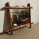 Faux bamboo mirror from the 1960s.
