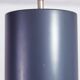 Willa suspension lamp in glass and metal