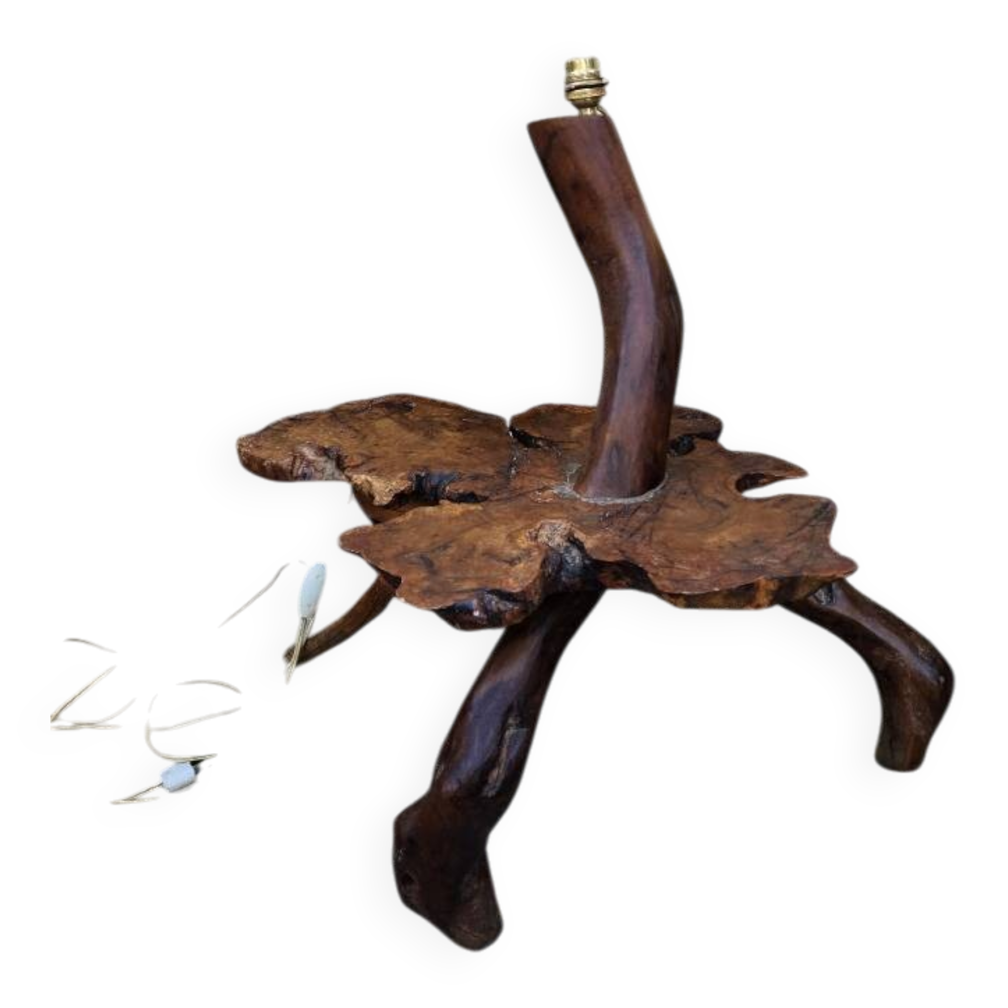 Large table lamp vine trunk