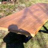 Table, cherry, 12 to 14 people, oak varnish
