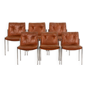 Série de 6 chaises en