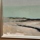 Large Original Swedish Oil on Canvas – 'Coastal Landscape' by Eric Cederberg (1897–1984) – Signed – vintage and framed – 36 × 87 cm (14.2 × 34.3 inches)