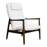 Mid-Century High Back Armchair by Edmund Homa, GFM, Poland, 1960s