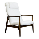Mid-Century High Back Armchair by Edmund Homa, GFM, Poland, 1960s