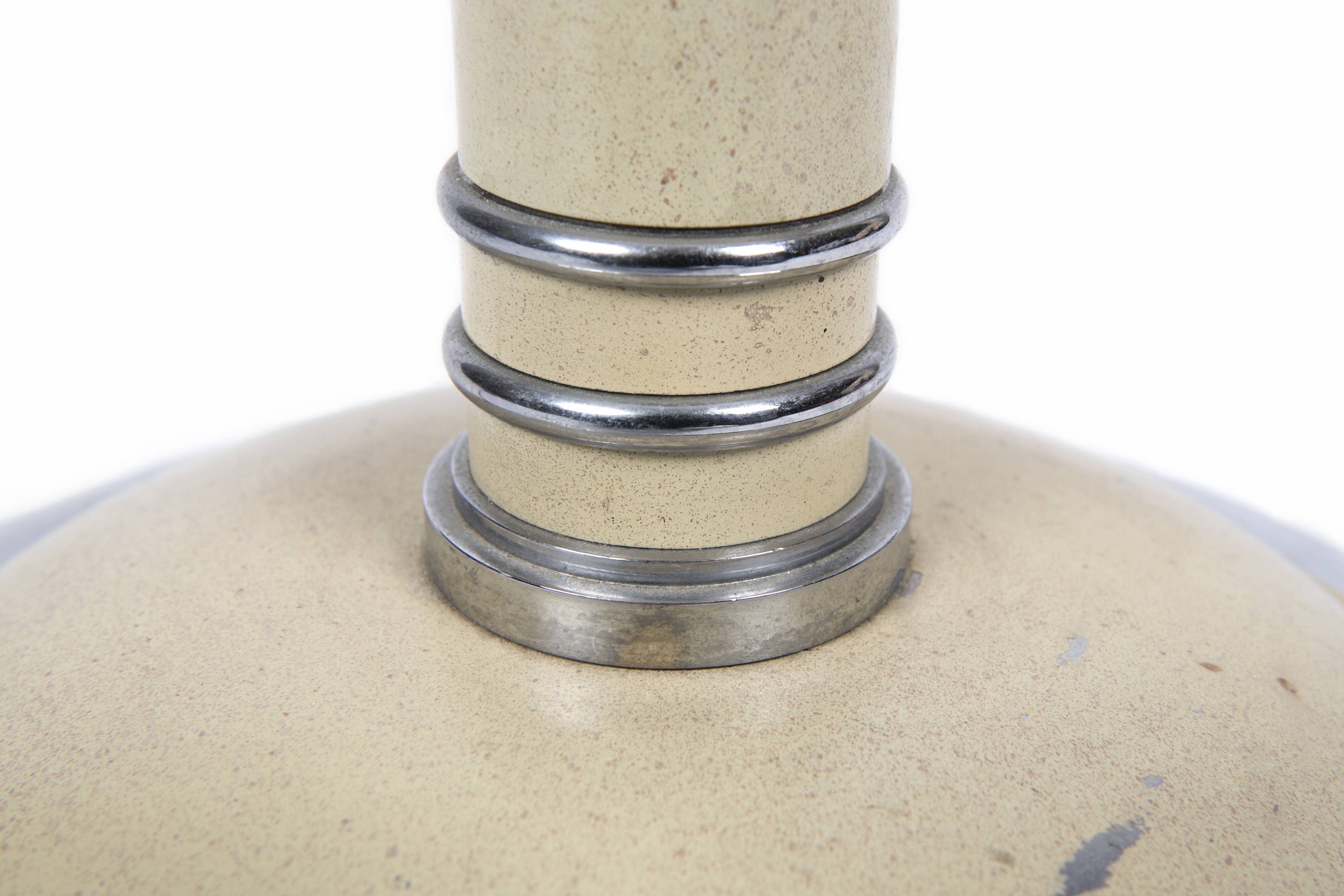 Art Deco metal floor lamp