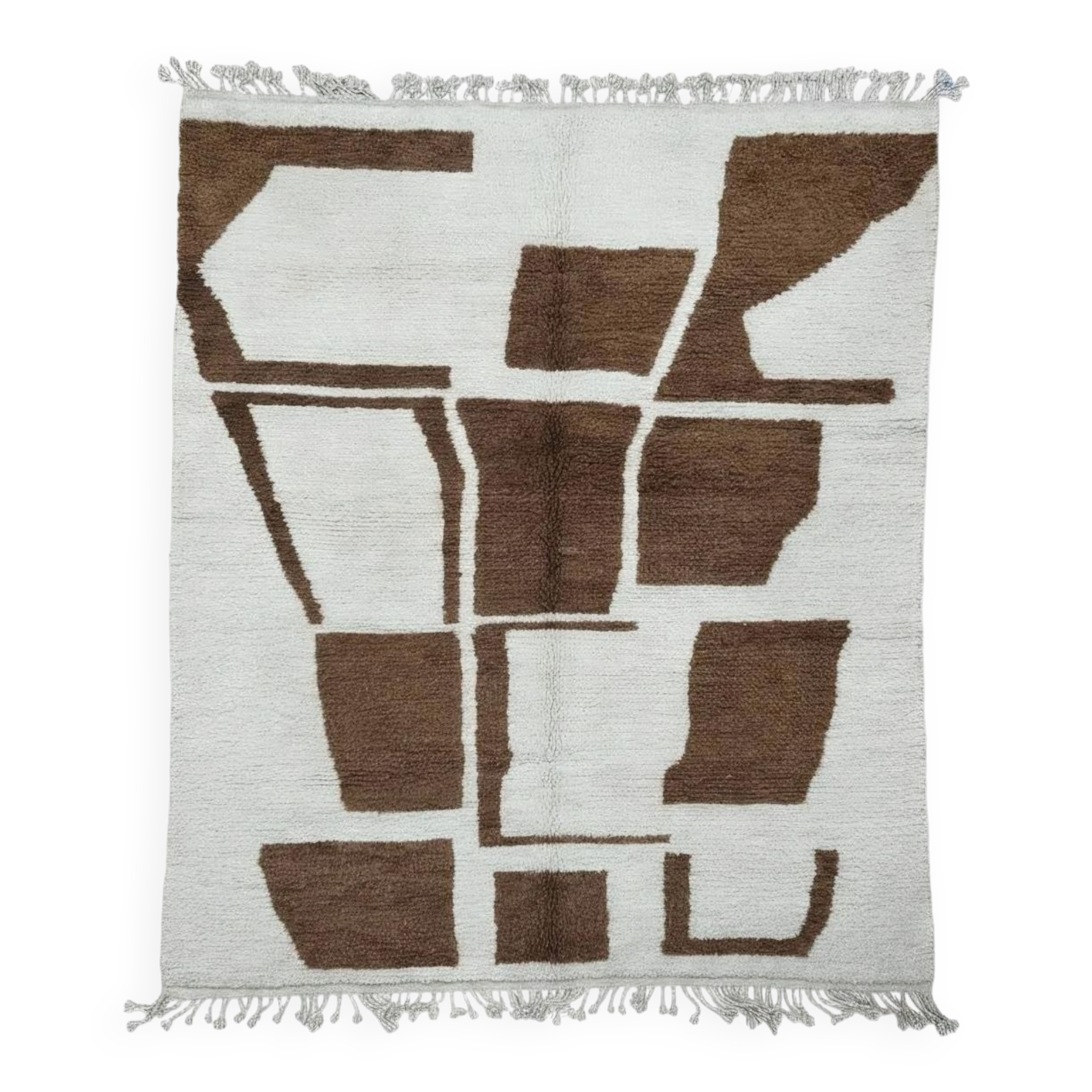 Modern handmade rug from Morocco - 303 x 255 cm