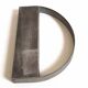 Metal letter D 1930s Height 25 cm