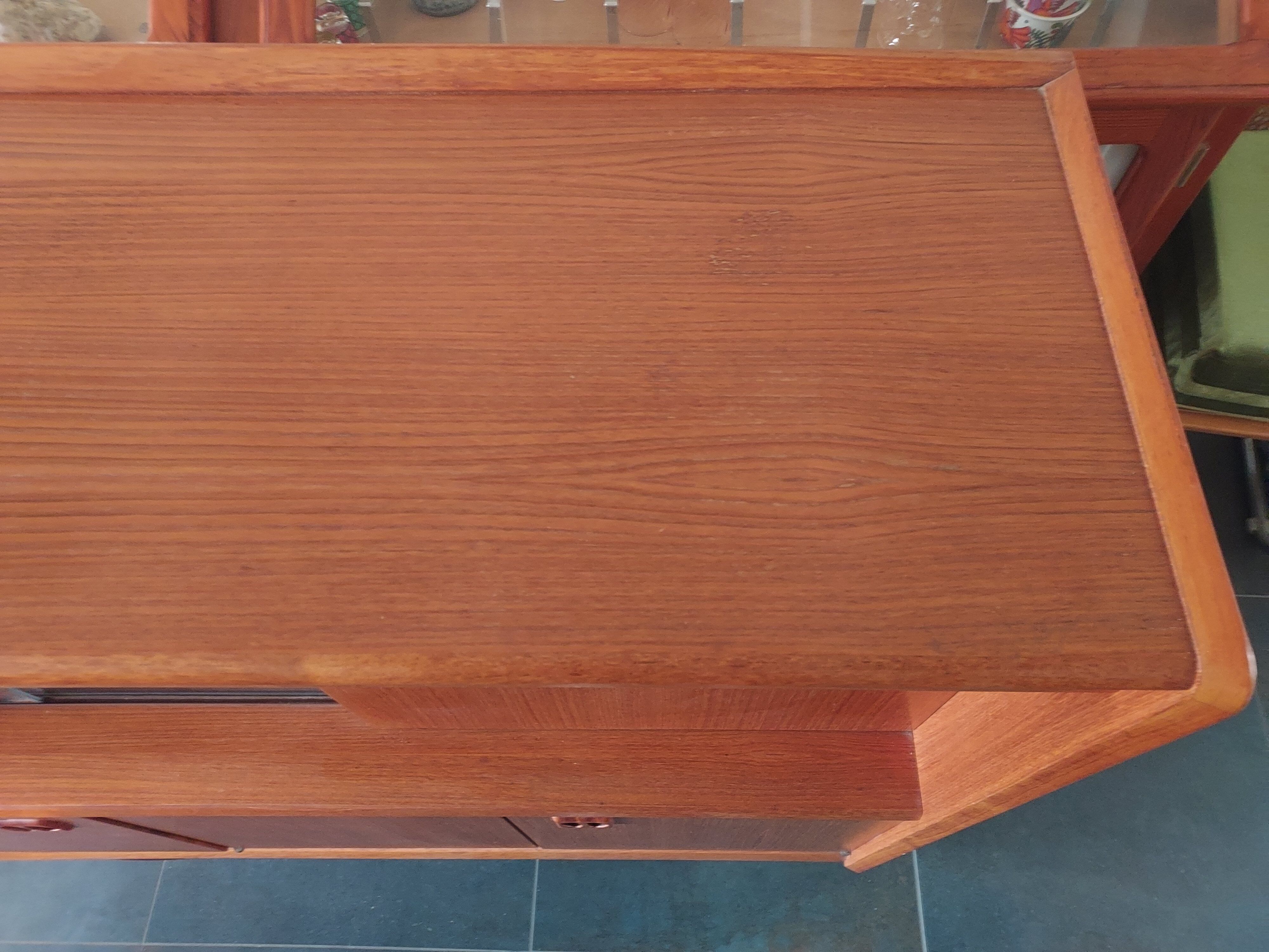 Scandinavian teak bar buffet