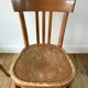 Duo of bistro chairs style Baumann vintage 40s-50s