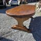 Solid oak farmhouse table, 220×90cm