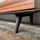 Walnut 4 drawers and compass legs