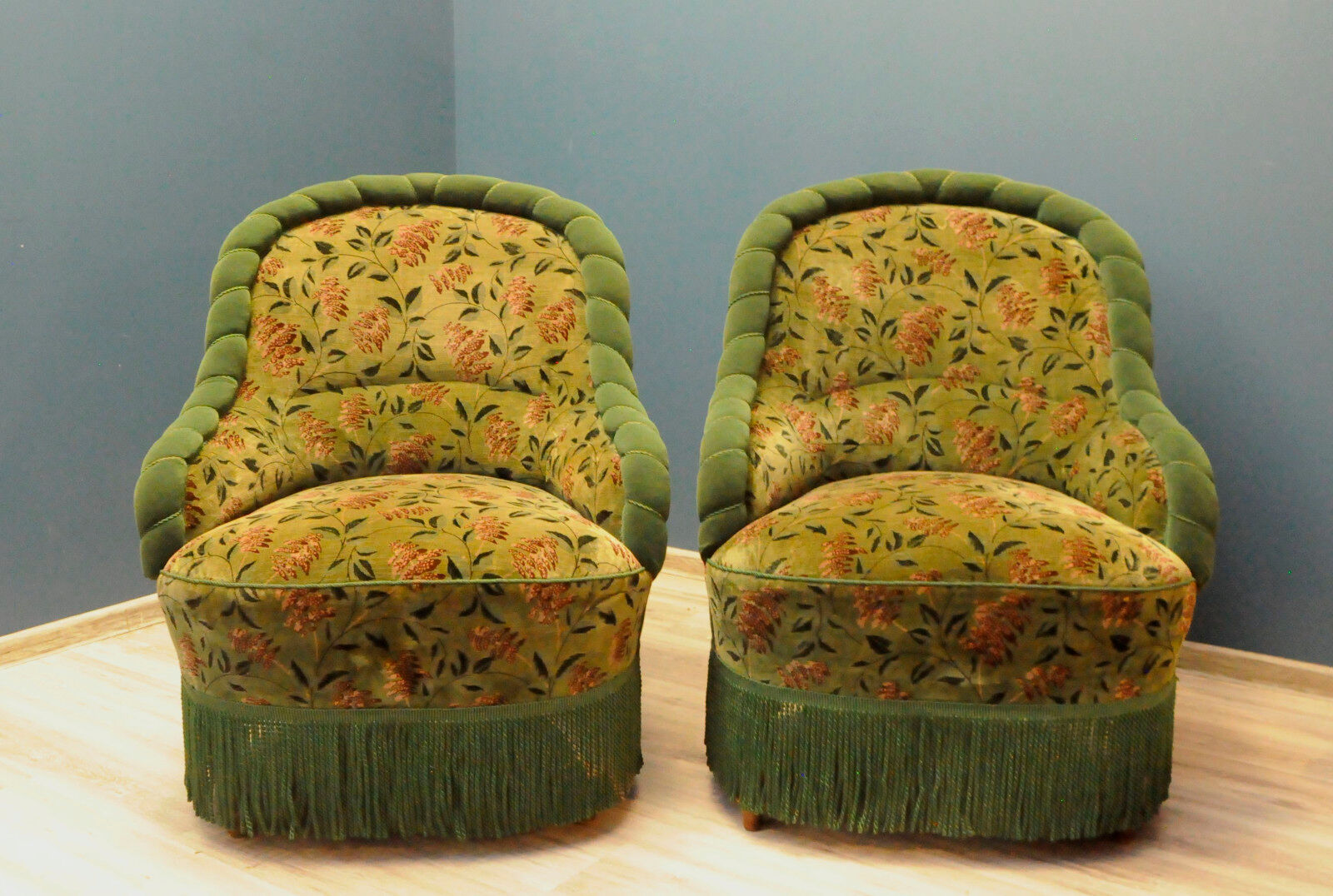 Fauteuil art déco, ensemble de 2