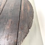 Round table in popular oak, circa 1880.