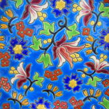 Longwy enamel plate