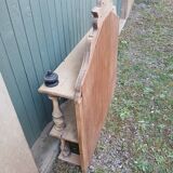 Antique carved wooden shelf