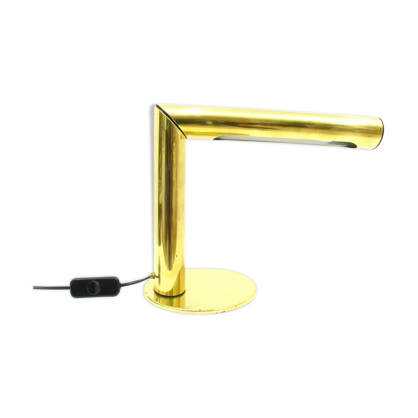Golden desk lamp, 70