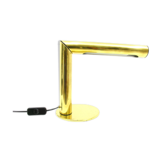Lampe de bureau doré 70s