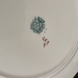 4 plates Sarreguemines late nineteenth