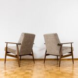 Armchairs by H. Lis, 1960s, Set of 2