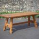 Antique wooden farmhouse table, wooden table, dining room table, brutalist, chalet, country,