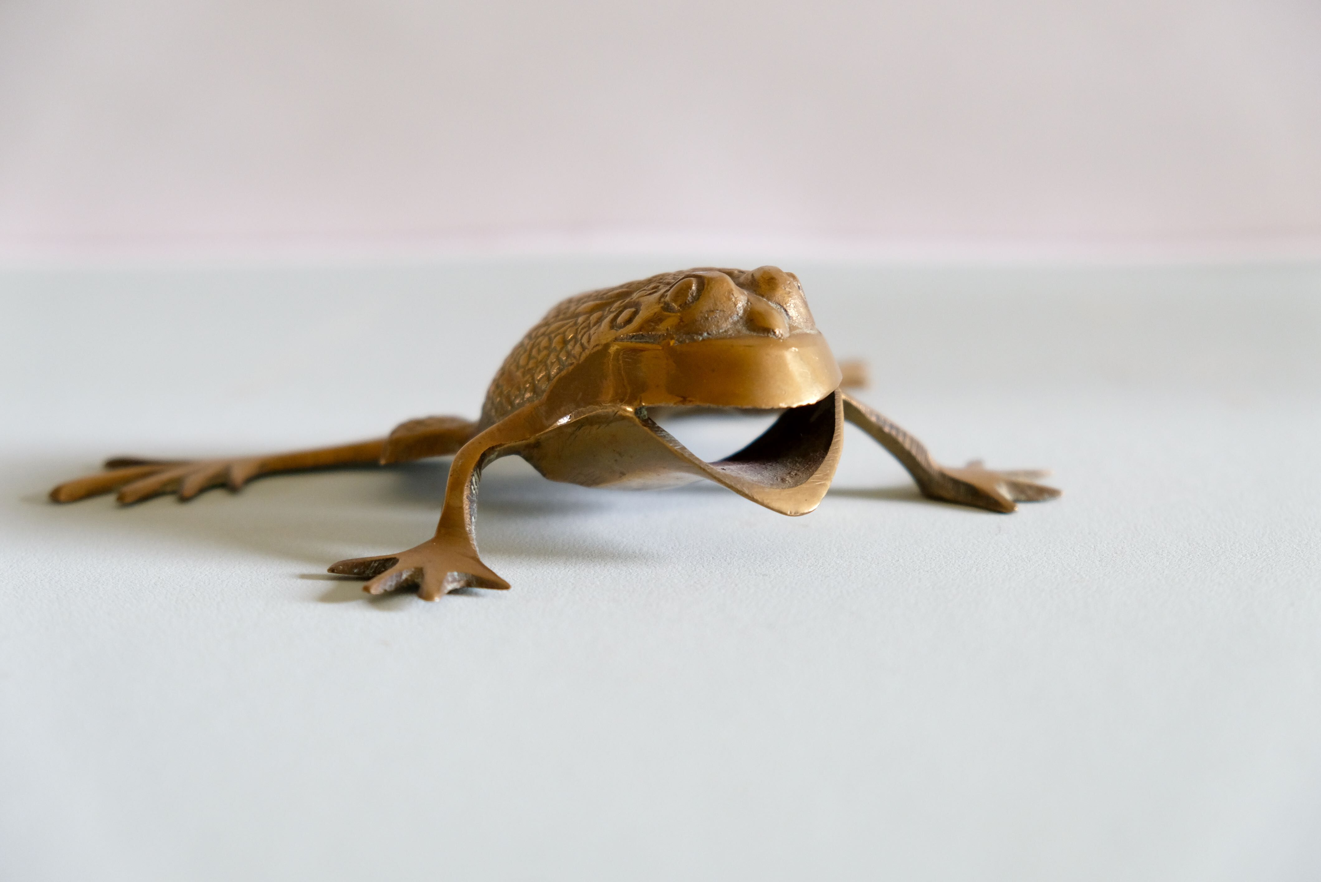 Frog brass  vintage
