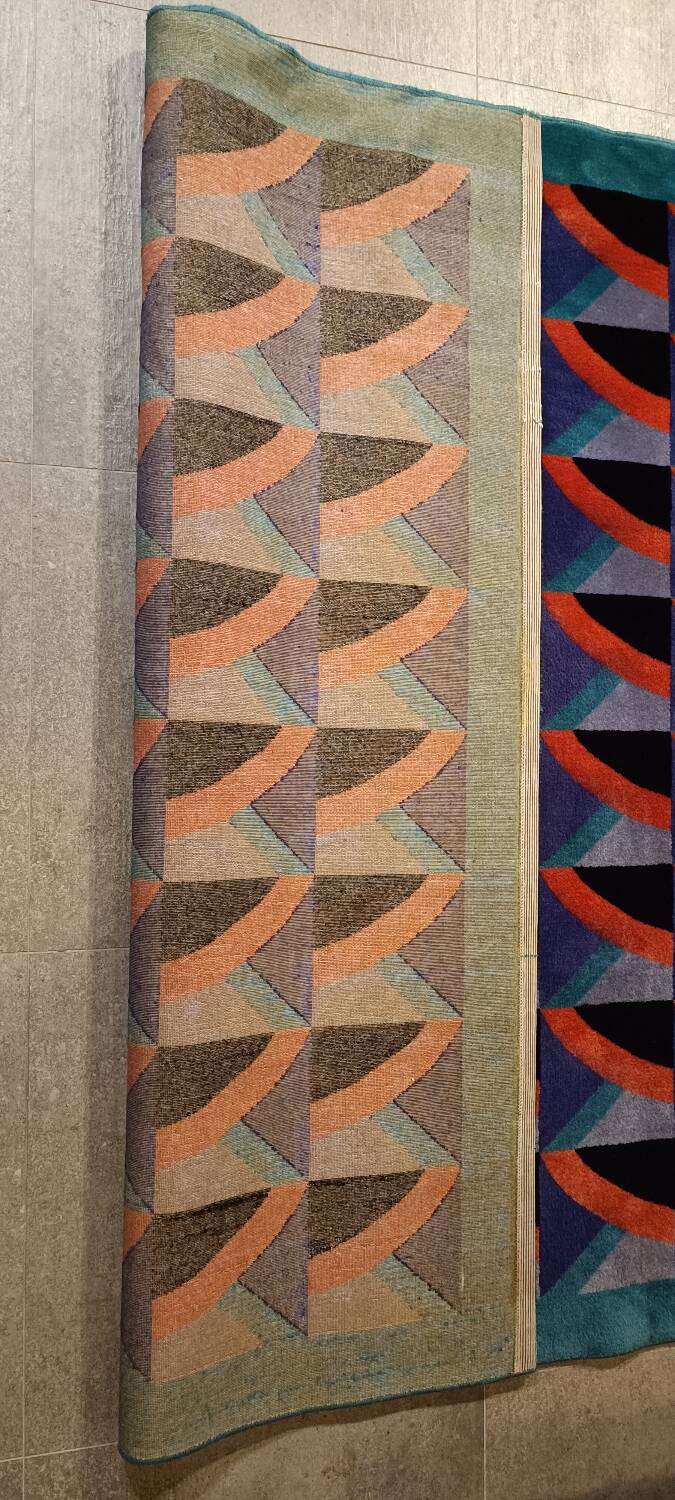 Tapis vintage en laine de style italien Or-Art.