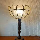 Lampe art déco nacre vintage