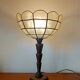 Lampe art déco nacre vintage