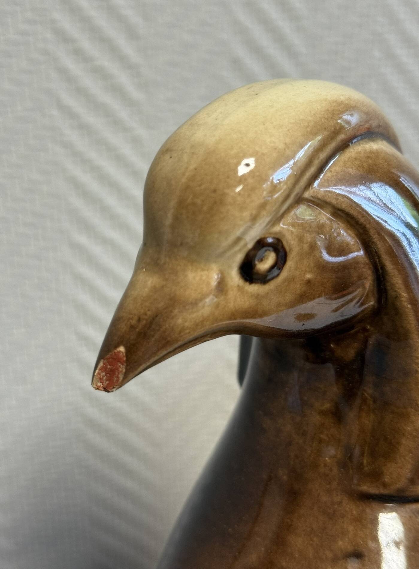 Charles Lemanceau: Art Deco ceramic pheasant