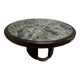 Green marble coffee table