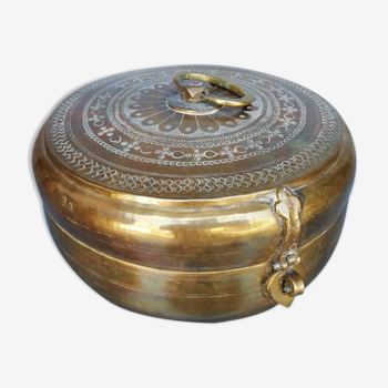 Indian copper box