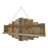 Étagère murale bois palettes
