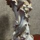 Vintage porcelain dolphin and shell vase circa 1960