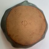 Trinket bowl in ceramic with geometric figure