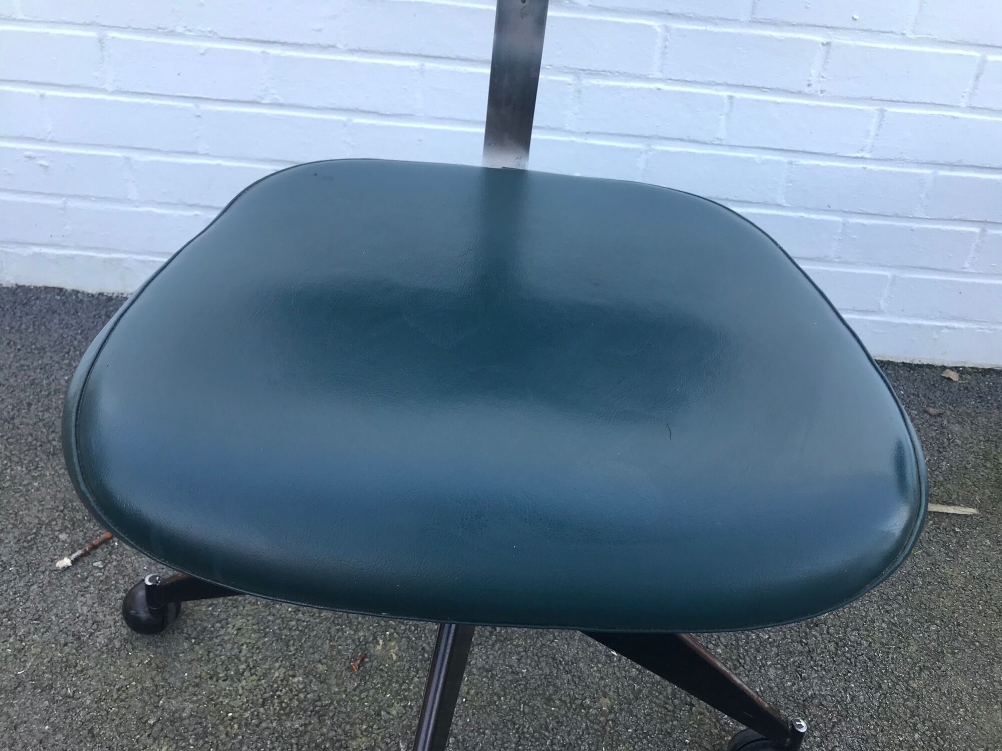 Pair of high-rise adjustable chairs from Velca Legnano (Italy) for Jules Wabbes 1960