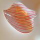 Alessio Tasca striped bowls, 1960.
