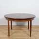 Mid-Century Round Extendable Dining Table, United Kingdom, 1960s.